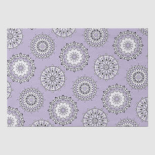 Lilac Mandalases Tissue Paper Seidenpapier