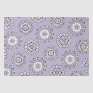 Lilac Mandalases Tissue Paper Seidenpapier