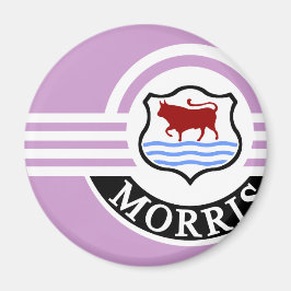 Lilac Morris Minor Kühlschrank Magnet