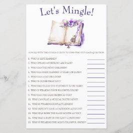 Lilac Neues Kapitel beginnt Let's Mingle! Spiel