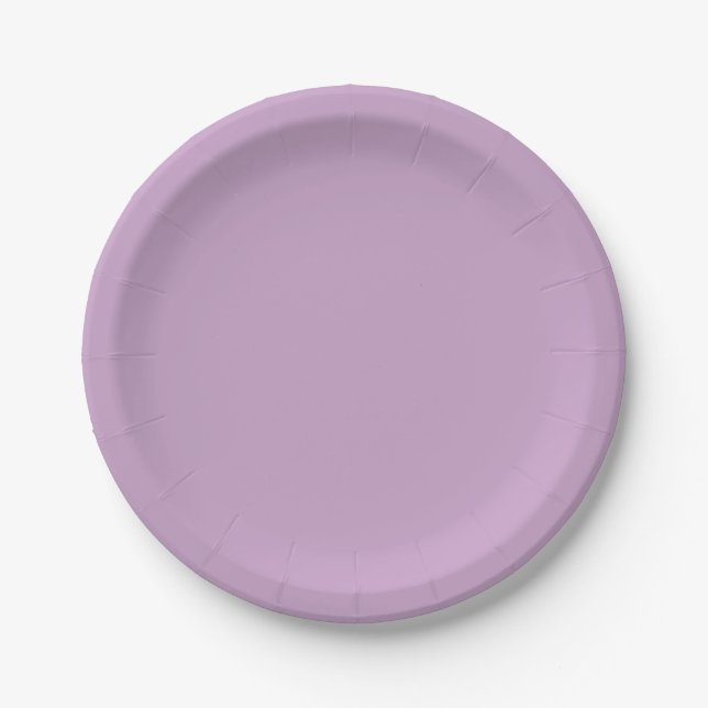 Lilac Pappteller (Vorderseite)