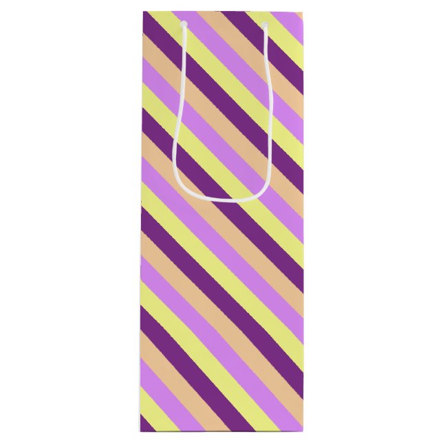 Lilac Pasture Geschenktüte Für Weinflaschen (Vorderseite)