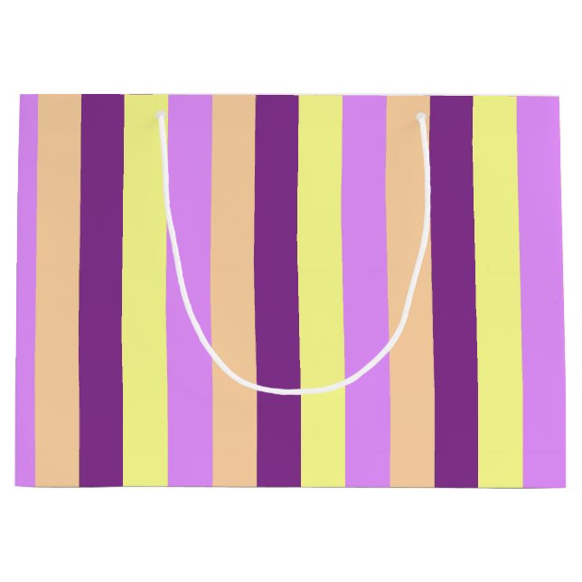 Lilac Pasture Large Gift Bag Große Geschenktüte (Vorderseite)