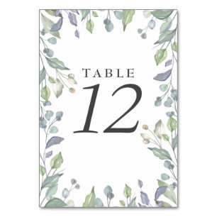 Lilac-Perennale-Tischnummern Tischnummer
