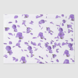 Lilac petal print Valentine's Tissue Paper Seidenpapier