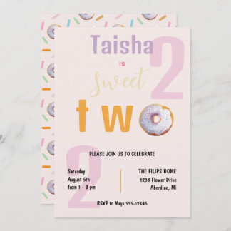 Lilac Pink Sprinkle Donut Aquarellbilder