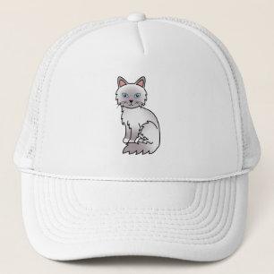 Lilac Point Birman / Ragdoll Katze Truckerkappe