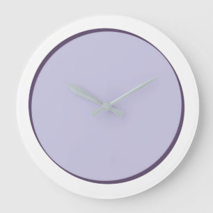 Lilac-Punkt Große Wanduhr