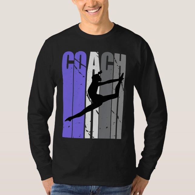 Lilac Purple Dance Coach Dance Instructor Dancer D T-Shirt (Vorderseite)