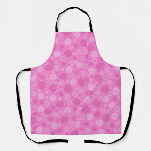 Lilac-Rosa-Töne mit Polka-Punkten in Retro-60er Ja Schürze