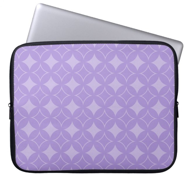Lilac Shippo Muster Laptopschutzhülle (Vorderseite)