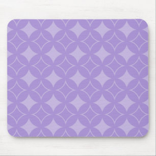Lilac Shippo Muster Mousepad