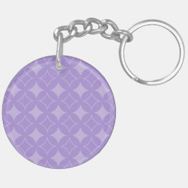 Lilac Shippo Muster Schlüsselanhänger