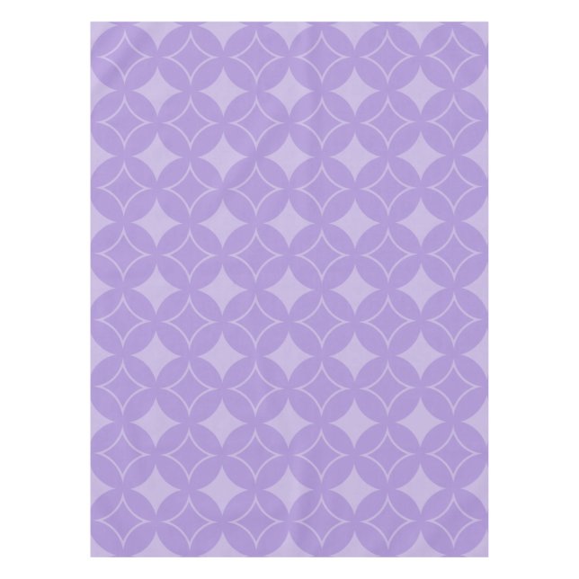 Lilac Shippo Muster Tischdecke (Vorderseite)