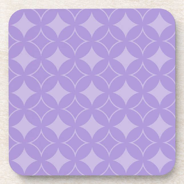 Lilac Shippo Muster Untersetzer (Vorderseite)