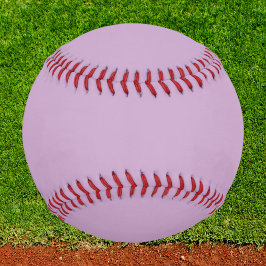 Lilac Solid Color Baseball