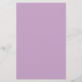 Lilac Solid Color Briefpapier