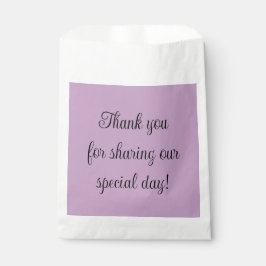 Lilac Solid Color Geschenktütchen