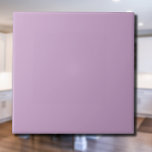 Lilac Solid Color | Klassisches Elegant Fliese<br><div class="desc">Lilac Solid Color | Classic | elegant | Trendy | Stilvoll | Geschenk</div>