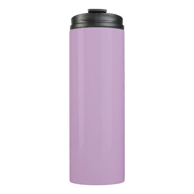 Lilac Solid Color Thermosbecher (Vorderseite)