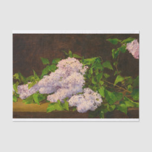 Lilac Spray, 1890 von Albert Anker Seidenpapier