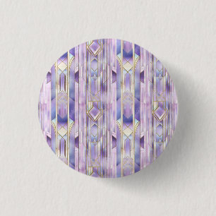 Lilac Stains Glas Elegance Button