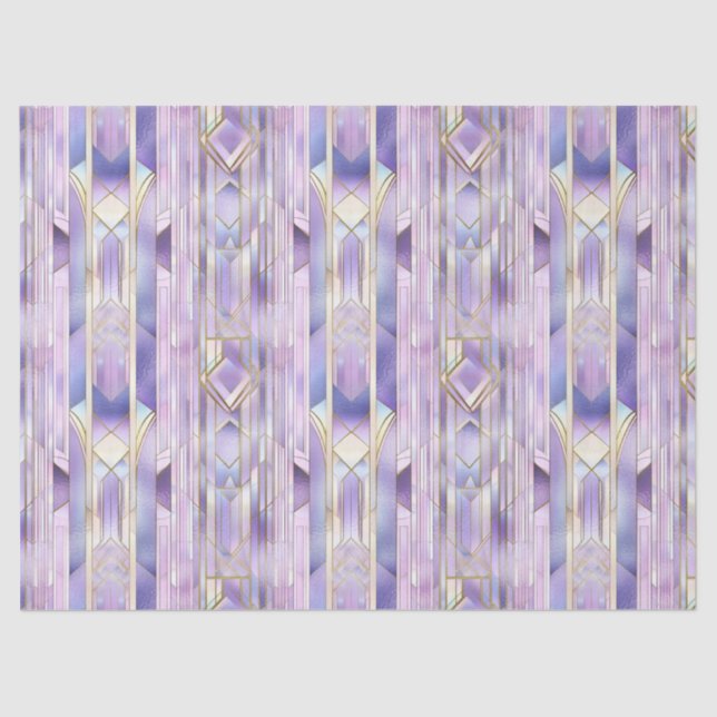 Lilac Stains Glas Elegance Seidenpapier (Vorderseite)