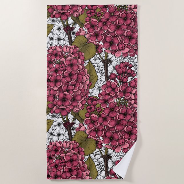 Lilac Strandtuch (Vorderseite)