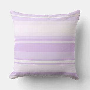 Lilac Streifen Kissen