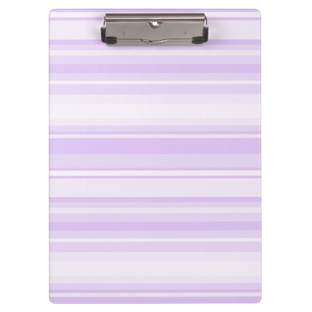 Lilac Streifen Klemmbrett (Vorderseite)
