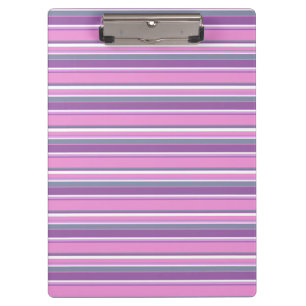 Lilac Streifen Klemmbrett