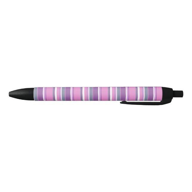 Lilac Streifen Kugelschreiber (Unterseite)