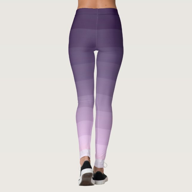 Lilac, Streifen Leggings (Rückseite)