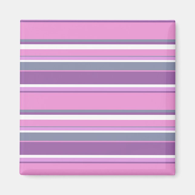 Lilac Streifen Magnet (Vorne)