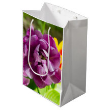 Lilac tulips an einem sonnigen Tag