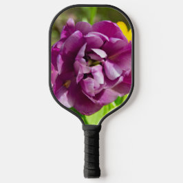Lilac tulips an einem sonnigen Tag Pickleball Schläger