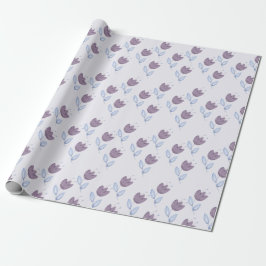 Lilac tulips Packpapier