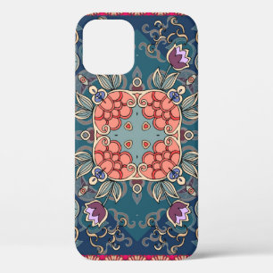 Lilac Tulpe Blume, Zierrahmen mit Blumen. Case-Mate iPhone Hülle