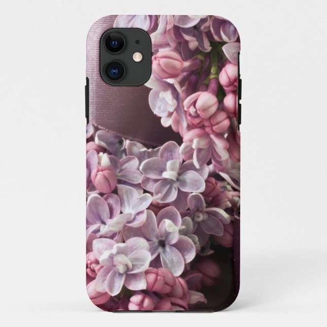 Lilac- und Flachbandbahnen Case-Mate iPhone Hülle (Rückseite)