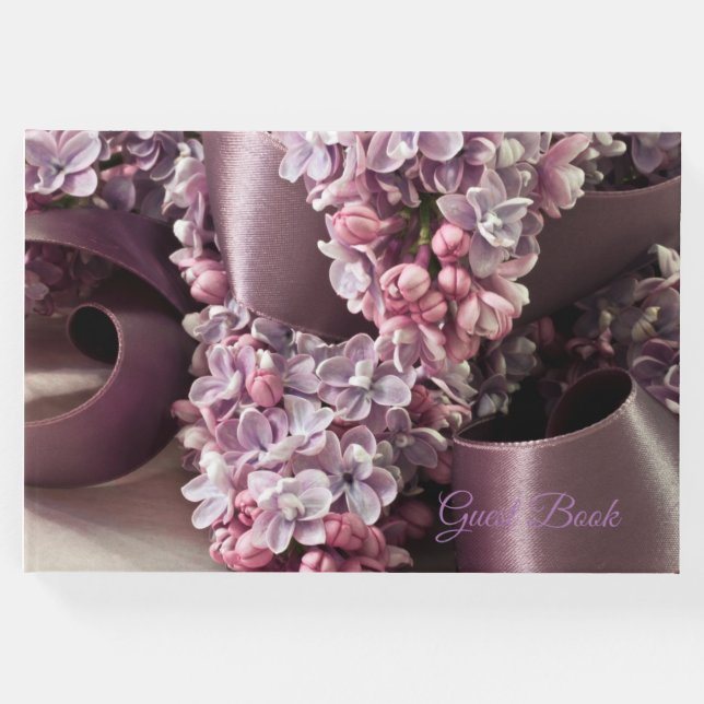 Lilac- und Flachbandbahnen Gästebuch (Vorderseite)