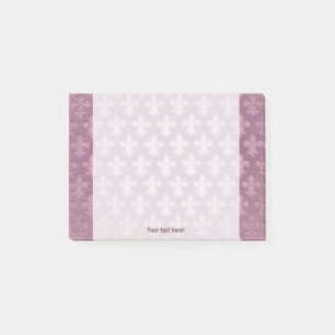 Lilac und violette imperiale Lilie Post-it Klebezettel