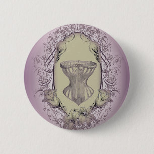 Lilac Vintages Steampunkbriefe Viktorianisches Kor Button