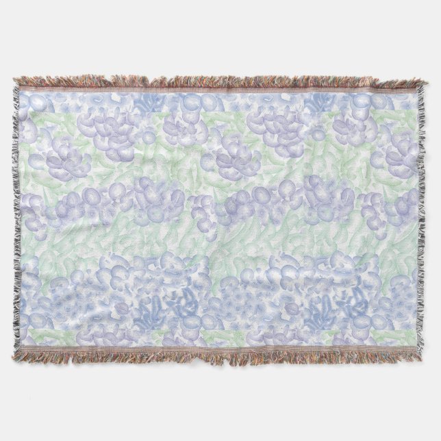 Lilac Watercolor Design Decke (Vorderseite)