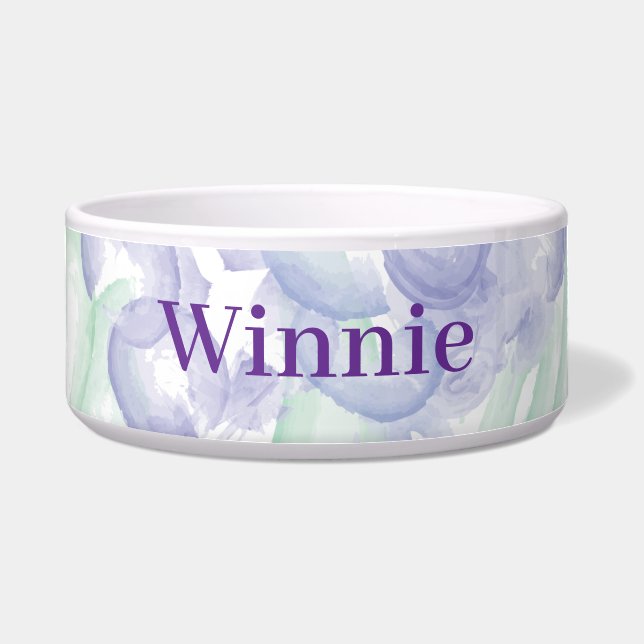 Lilac Watercolor Napf (Vorderseite)