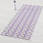 Lilac-Werbeaktion für einfache Logos Yogamatte<br><div class="desc">Fügen Sie Ihr eigenes Logo zu diesem einfachen Fliesenmuster für ein Werbeprodukt für Ihr Unternehmen hinzu. Nutzen Sie sie selbst,  oder verkaufen oder geben Sie sie an Mitarbeiter,  Mitarbeiter,  Kunden und Kunden,  um die Markentreue zu fördern. Ideal für Firmensponsoring.</div>