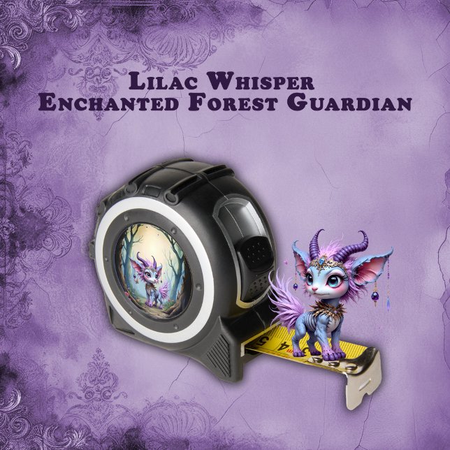 Lilac Whisper – Enchanted Forest Guardian.  Maßband (Von Creator hochgeladen)