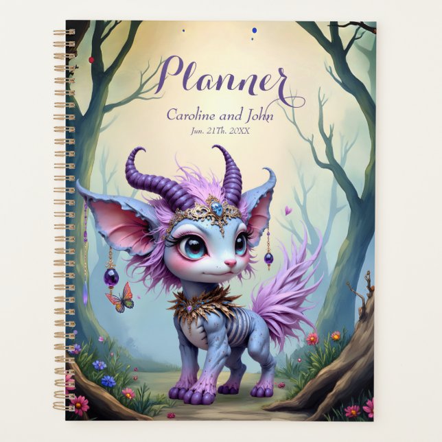 Lilac Whisper – Enchanteter Waldhüter.  Planer (Vorderseite)