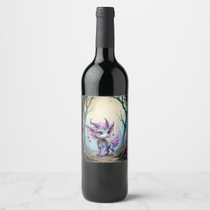 Lilac Whisper – Enchanteter Waldhüter. Weinetikett