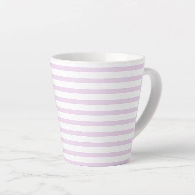 lilac-white –zweifarbig two-tone pastel milchtasse (Rechte Ecke)