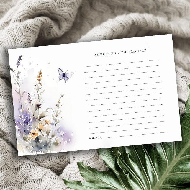 Lilac Wildblume Butterfly Garden Admin Card (Von Creator hochgeladen)